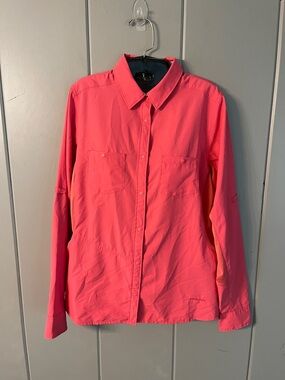 Patagonia Coral Shirt Collar Button Shacket Medium Gorpcore Granola Girl